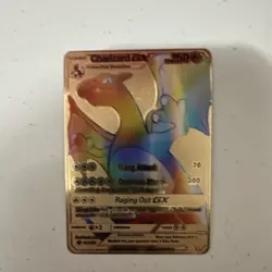 Pokemon Charizard GX 150/147 SM Burning Shadows Holo Metal 250 HP Card - Image 1