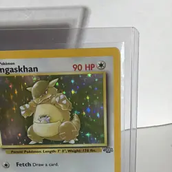Pokemon Kangaskhan 90 HP Holo Trading Card 1999 5/64 Rare Base Set Vintage - Image 5