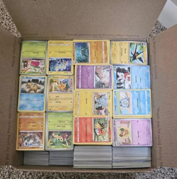 Pokemon TCG 1000 Card Bulk Lot ALL YELLOW BORDER Free Shipping No Energy Trainer - Image 5
