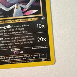 Pokemon Card Farfuret 25/111 Rare Neo Genesis Wizards French - Image 4