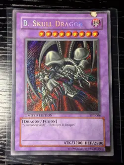 B. Skull Dragon BPT-006 Limited Edition 2002 Yu-Gi-Oh Card - MP - Image 1
