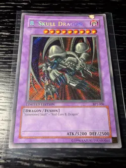 B. Skull Dragon BPT-006 Limited Edition 2002 Yu-Gi-Oh Card - MP - Image 2