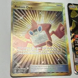 Pokemon TCG Holo Card Lot Rotom Dex Tapu Koko GX M Scizor EX Mega Evolution - Image 3