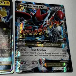 Pokemon TCG Holo Card Lot Rotom Dex Tapu Koko GX M Scizor EX Mega Evolution - Image 5