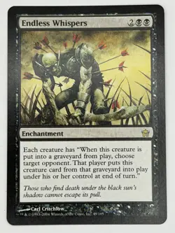 Endless Whispers [Fifth Dawn] Magic MTG Cards NM - Image 1