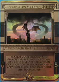 Doomsday FOIL Masterpiece Series: Amonkhet Invocations HEAVILY PLD (517112) - Image 1