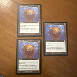 MTG 3x Magic the Gathering Thran Dynamo (139/143) Urza's Destiny EX-NM - Image 1