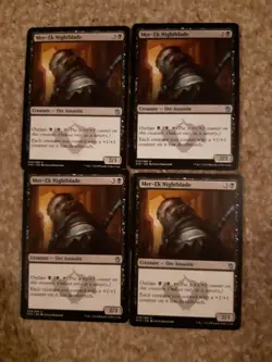 MTG 4 x Mer-Ek Nightblade - Khans of Tarkir - Image 1