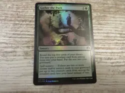 1x FOIL Gather the Pack - Origins 2015 - NM - English - MTG - Image 1