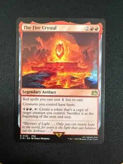 The Fire Crystal - Final Fantasy (Magic the Gathering) NM - Image 1