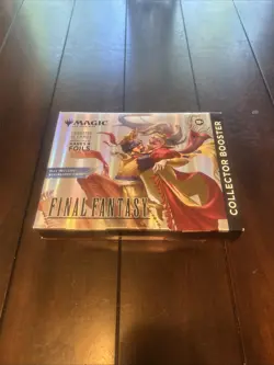 Magic The Gathering Final Fantasy Collector Booster Omega Box Factory Sealed - Image 1