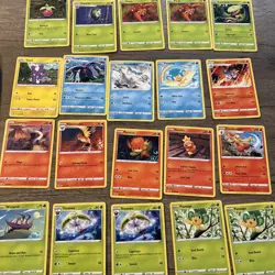 Pokemon Darkness Ablaze 20 Card Lot - Image 1