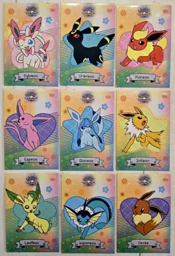 Pokemon Let's Go Eevee Database Peru Set Eeveelutions Eevee Umbreon Glaceon - Image 1