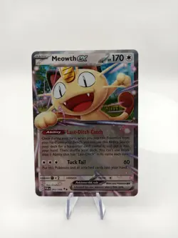 Meowth Ex 062/088 Double Rare Perfect Order Pokemon Holo Near Mint - Image 1