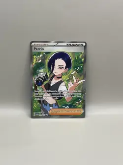 Pokemon TCG - Perrin - Full Art Trainer - 209/167 - Twilight Masquerade - NM - Image 1