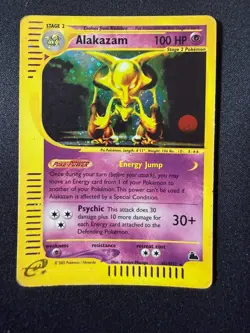 Pokemon TCG Alakazam H1/H32 Skyridge Holo - Image 1
