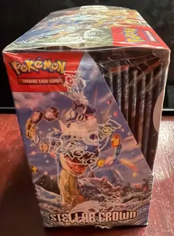 Pokemon Scarlet & Violet Stellar Crown Booster Box Factory Sealed - Image 3