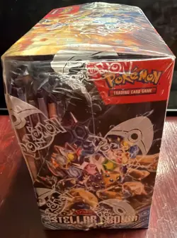 Pokemon Scarlet & Violet Stellar Crown Booster Box Factory Sealed - Image 5