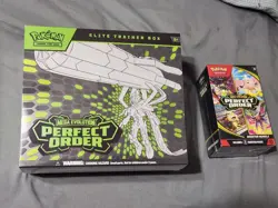 Pokemon TCG Perfect Order ETB, & booster bundle. - Image 1