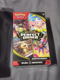 Pokemon TCG Perfect Order ETB, & booster bundle. - Image 3