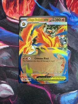 2026 Pokemon Ascended Heroes Mega EX Set! Feraligatr Emboar Meganium! - New - Image 4