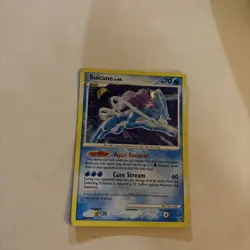 Pokemon Suicune 19/132 Secret Wonders Holo Rare Basic 70 HP English 2007 - Image 1