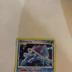 Pokemon Suicune 19/132 Secret Wonders Holo Rare Basic 70 HP English 2007 - Image 2