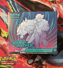 Pokemon Scarlet & Violet Journey Together Elite Trainer Box ETB NEW SEALED - Image 1