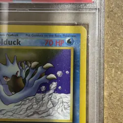 1999 Pokemon Fossil Golduck 1st Edition #35 PSA 9 - Image 4
