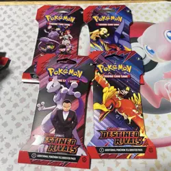 Pokemon Scarlet & Violet Destined Rivals Sleeved Art Set - Image 1