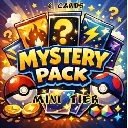 Pokemon Mystery Pack - Mini Tier - Hit Guaranteed - Image 1