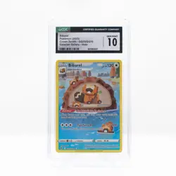 Pokemon Bibarel Holo #GG25 Galarian Gallery Crown Zenith - CGC 10 Gem Mint - Image 2