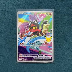 Pokemon TCG First Partner Illustration Collection Series 1 Gen 7 Alola Starters - Image 3
