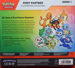 Pokemon TCG First Partner Illustration Collection Series 1 BRAND NEW SEALED - Image 3