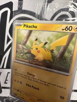 Pikachu 025/165 + Eevee 133/165 POKEMON TOGETHER STAMP SEALED SET - Image 4