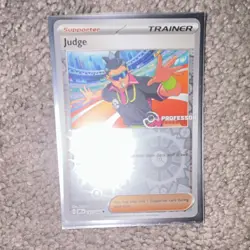 Pokemon TCG Judge 167/182 Trainer-Supporter Professor Program - Image 1