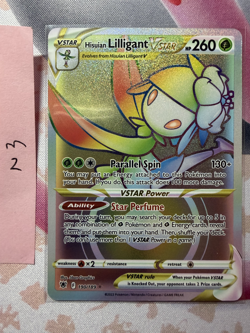 Pokemon TCG Hisuian Lilligant 190/189 VSTAR Secret Rare NM - Image 1