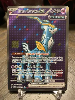 Iron Crown ex 191/162 2024 Pokemon Temporal Forces Full Art Ultra Rare NM - Image 1