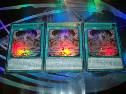 3x Barrier of the Voiceless Voice 1st Edition Ultra Rare MP25-EN170 Yu-Gi-Oh! - Image 1