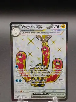 Pokemon WUGTRIO EX 190/162 - Temporal Forces - Ultra Rare Full Art - Image 2