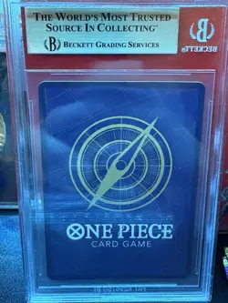 2024 One Piece Zoro Manga Art OP06-118 Wings of the Captain BGS 9.5 English - Image 2