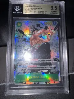 2024 One Piece Zoro Manga Art OP06-118 Wings of the Captain BGS 9.5 English - Image 3