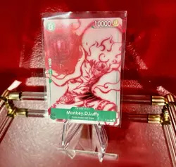 One Piece CCG Luffy Promo P-061 SR S-snake Donquixote Gecko Moria Uta Holofoil - Image 3