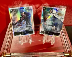 One Piece CCG Luffy Promo P-061 SR S-snake Donquixote Gecko Moria Uta Holofoil - Image 5