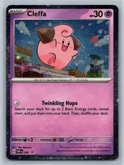 SV: Scarlet & Violet Promo Cards #095 Cleffa Promo,Holo - Image 1