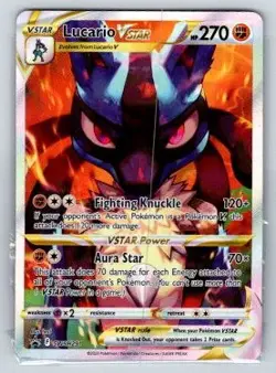 Lucario VSTAR Holofoil Promo SWSH: Sword & Shield Promo Cards SWSH291 NM SEALED - Image 1
