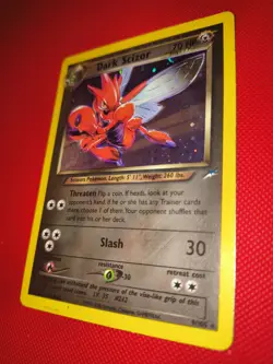 Pokemon Dark Scizor 9/105 Neo Destiny Holo Rare Unlimited English 2002 Card - Image 5
