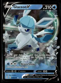Miscellaneous Cards & Products #040/203 Glaceon V (Holiday Calendar) - Image 1