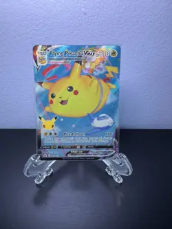 Flying Pikachu VMAX 007/025 Celebrations Holo Rare VMAX Full Art Pokemon Card NM - Image 1