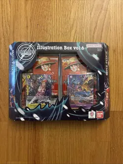 One Piece TCG Illustration Box Vol 6 Bandai Trading Card Game Sealed IN HAND NEW - Image 1